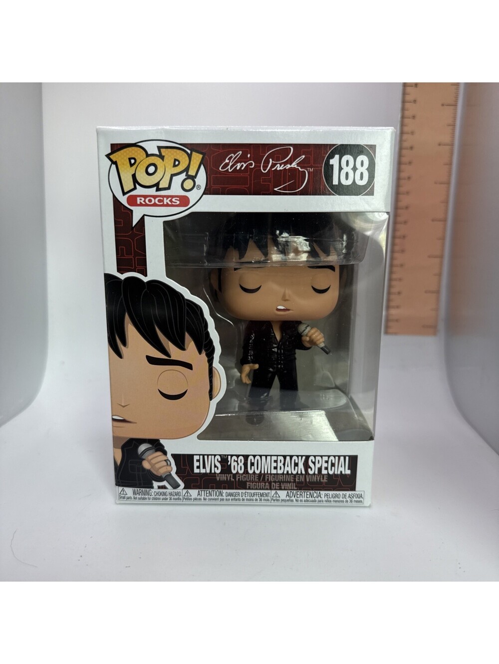 Funko Pop! Vinyl: Elvis Presley - Elvis '68 Comeback Special #188